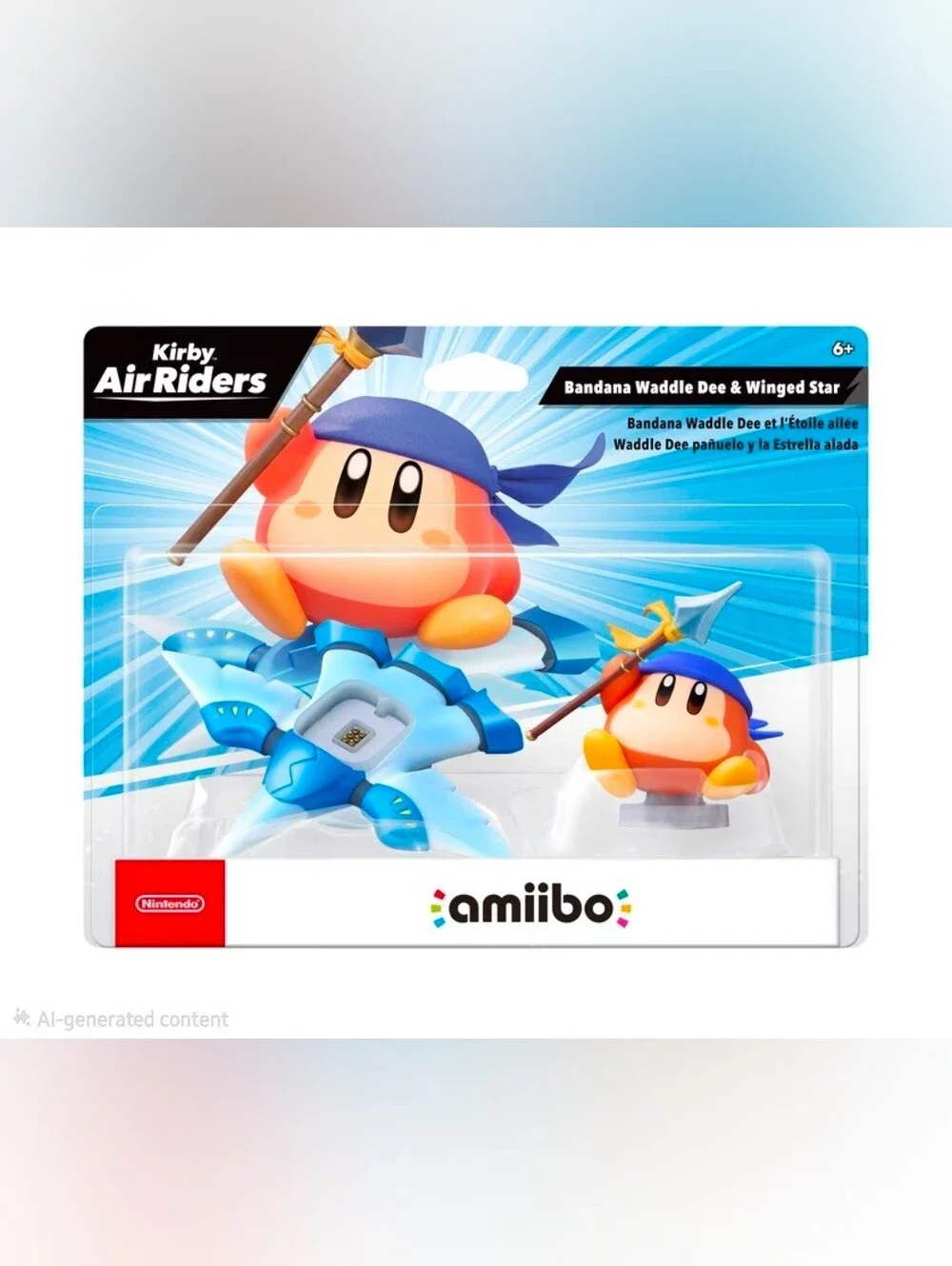amiibo™ - Bandana Waddle Dee & Winged Star - Kirby™ Air Riders Series